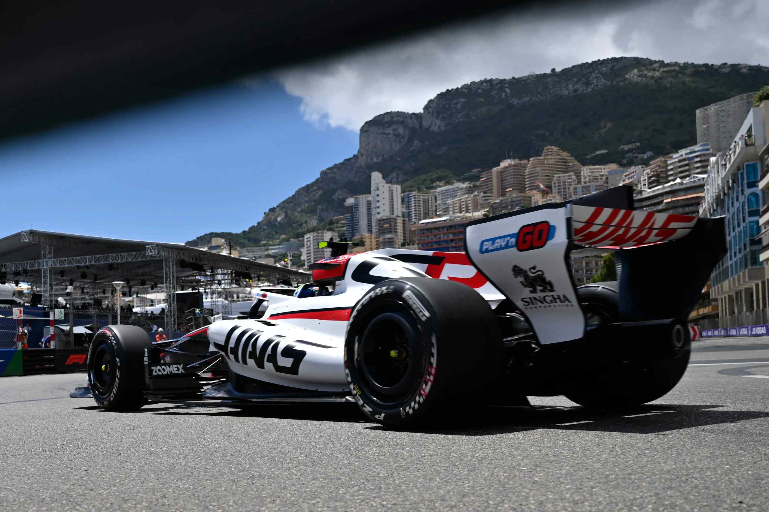 F1 race car in Monaco
